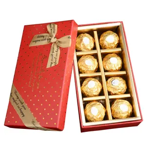 Contenitori di <span class=keywords><strong>ferro</strong></span> per finestre trasparenti confezione regalo di cioccolato prodotto Premium riciclabile personalizzato con lamina d'oro - Product Image 1