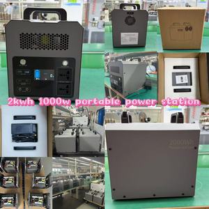 สถานีพลังงานสำรองแบบพกพา 2 กิโลวัตต์ชั่วโมง 1000 วัตต์ IP65 CAN พร้อมแบตเตอรี่ LiFePO4 314 แอมป์ชั่วโมง 220 โวลต์ ตัวเครื่องโลหะ สำหรับใช้ในบ้านและตั้งแคมป์ - Product Image 6