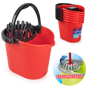 Secchio per Mop Easy-Drain in Plastica, Capacità Standard, Durevole, Riutilizzabile, Organizzazione Domestica, Colori Assortiti - Product Image 1