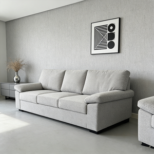 <span class=keywords><strong>Divano</strong></span> in Tessuto Rinfrescante Effetto Seta, Specifico <span class=keywords><strong>per</strong></span> l'Estate, Tre <span class=keywords><strong>Posti</strong></span>, Stile Minimalista <span class=keywords><strong>per</strong></span> Soggiorno - Product Image 3