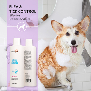 Champú <span class=keywords><strong>para</strong></span> Mascotas Touchpaw, Fórmula Herbal, Sin Parabenos, Control de <span class=keywords><strong>Pulgas</strong></span> <span class=keywords><strong>y</strong></span> <span class=keywords><strong>Garrapatas</strong></span>, Fragancia Duradera, Limpieza Profunda <span class=keywords><strong>para</strong></span> Perros - Product Image 1