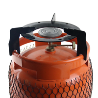 Réchaud à gaz portable Premium Primus Africa à flamme bleue, en aluminium, pour camping, avec capuchon de brûleur, compatible GPL
