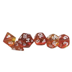 Dados Poliédricos Cuadrados Tallados a Mano de Acrílico de Alta Calidad para DND, Venta al por Mayor a Buen Precio - Product Image 1