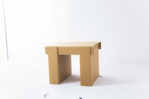 Hiện đại thân thiện với môi có thể tái chế di động có thể gập lại các tông bàn bên bàn cho văn phòng nhà phòng khách đêm đầu giường cà phê - Product Image 2