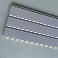 Panneau de plafond en PVC imperméable à l'eau de vente chaude du ménage de commerce pour la décoration extérieure de salle de bain épaisseur de 7mm