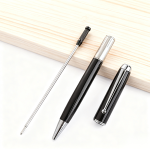 Custom Promotional Luxury Metal Ballpoint <b>Pen</b> with Custom Logo Black Ink Customizable for Corporate Gifts - Product Image 3