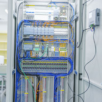 Gabinete DE DISTRIBUCIÓN DE 3 fases Meygo, caja de distribución eléctrica profesional a prueba de agua, módulo de Control, gabinete de distribución de energía