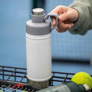 SilverJet Stainless Steel Water Bottle 500ml 750ml Vacuum Insulated Keep Warm Cold Portable Outdoor Sports <b>Flask</b> - Product Image 6