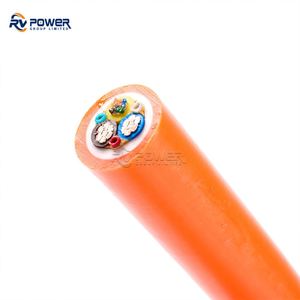 Câble d'alimentation renforcé en Kevlar Câble en cuivre étamé personnalisé enveloppé de fibre légère pour se plier et s'étirer - Product Image 4