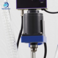 Reactor de Vidrio Borosilicato de 1L con Doble Camisa, Equipo para Reacciones Químicas