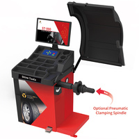 Équipement d'alignement de roues automatique haut de gamme Shinetoola ST-990 avec axe positionné au laser, frein à verrouillage automatique, pour le changement de pneus, certifié CE