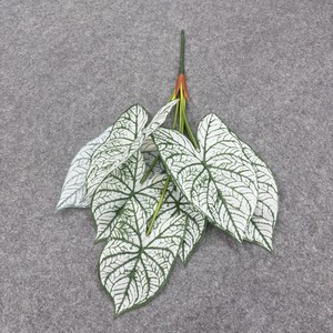 Plantes vertes artificielles Jinxi en PVC souple pour décoration de bureau et de mariage, feuilles écologiques - Product Image 3