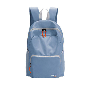 Unisex Folding Lightweight Hiking Daypack with Zipper for Outdoor Sports Travel Custom Women <b>Backpack</b> - Product Image 4