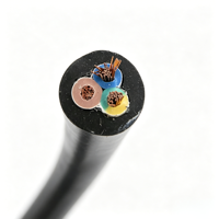 Câble d'alimentation flexible résistant à l'usure YZ Model EPR fiable, 450/750V, fil de cuivre de moyenne intensité, équipement électrique industriel
