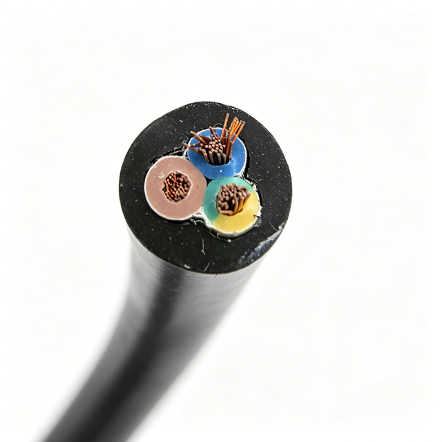 Reliable YZ Model EPR Wear Resistant Flexible Power Cable 450/750V Medium Duty Copper Wire Industrial Electrical Equipment