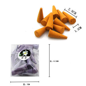 Desodorante <span class=keywords><strong>de</strong></span> baño <span class=keywords><strong>de</strong></span> aire fresco Natural 30G, aromaterapia, fragancia mixta, incienso, conos perfumados - Product Image 4