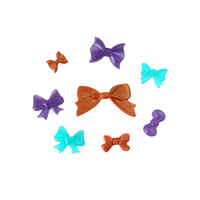 XGY-162 usine stock silicone moules gâteau décoration fondant à différentes tailles bowknot forme dentelle moule gâteau outils