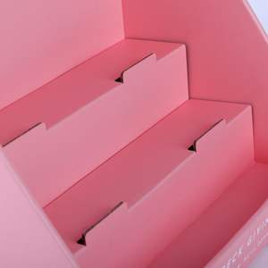 Espositore da Tavolo Portatile Pieghevole Personalizzato per Prodotti di Cura della Pelle per Bambini con Promozione Pubblicitaria - Product Image 5