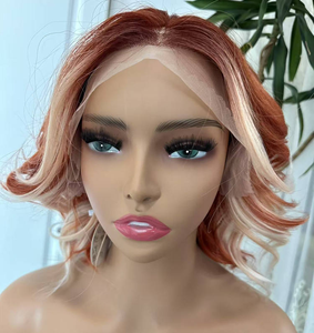 Cheveux de vison brésiliens vietnamiens en gros, couleur naturelle non traitée, pour perruque ondulée Lace Front, dentelle HD, double épaisseur, sans colle - Product Image 2