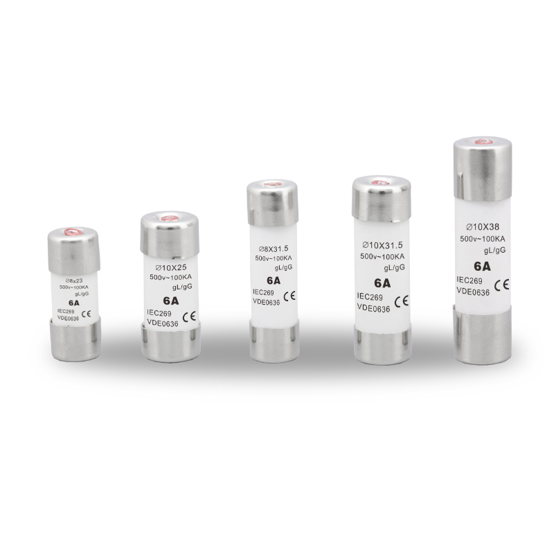 Цилиндрический предохранитель IEC/VDE/GB 10*38mm с лампой 230V/690V 2A 4A 6A 8A 10A 16A
