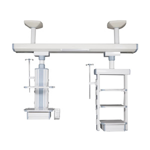Lekang Double Arm Crane Tower 120cm Instrument Platform Hospital Use - Product Image 1