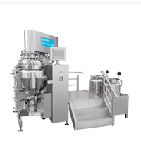 Máquina Mezcladora al Vacío, Homogeneizadora y Emulsionadora, Máquina Emulsionadora al Vacío
