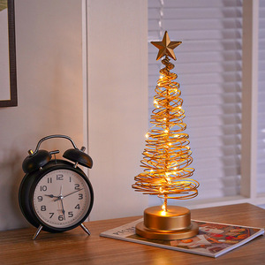 Luci Natalizie Moderne e Minimaliste, Decorazioni Festive a Forma <span class=keywords><strong>di</strong></span> <span class=keywords><strong>Stella</strong></span>, Illuminazione Notturna in Ferro Battuto <span class=keywords><strong>per</strong></span> Interni - Product Image 2