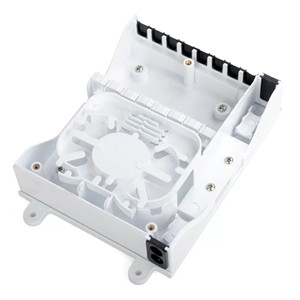 กล่องต่อสายไฟเบอร์ออปติก 8 คอร์ FTTH กล่องกระจายไฟเบอร์ออปติก IP65 กล่อง ABS พร้อมอะแดปเตอร์ 8 คอร์ สายพิกเทล ตัวแยก PLC - Product Image 4