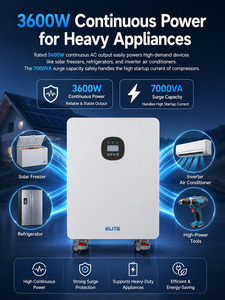 Congélateur/<span class=keywords><strong>Réfrigérateur</strong></span> 5200Wh, Station d'alimentation à batterie AC 5KWh 3600W Sortie Maximale LiFePO4 4500W MPPT 7000VA Surcharge, idéal pour le Nigéria - Product Image 1