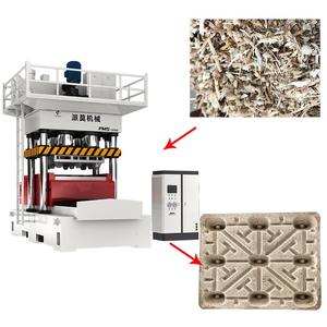 Máquina Hidráulica Automática para Palets de Madera a Bajo Precio, Línea de Producción de Palets de Madera Comprimida - Product Image 1