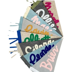 Cheap Eco-Friendly Waterproof Felt Bunting Wall Decoration Party Promotional Events Colorful Customized Logo Custom Size Flag - Product Image 5