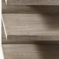 Meubles de maison modernes, canapé modulaire en bois large, table console pour salon
