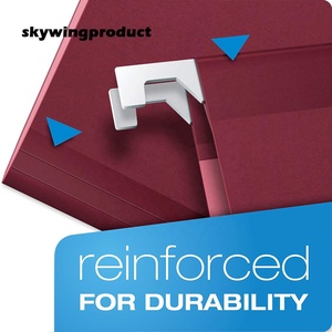 Skywingproduct <span class=keywords><strong>2025</strong></span> mới nhất các loại màu sắc 180gsm trắng thư giấy/pháp lý kích thước màu treo rõ ràng Tab phẳng hình dạng nộp hồ sơ - Product Image 2