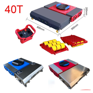 40T Ferngesteuerter Elektrischer Lastenroller Ferngesteuertes Maschinen-Transportgerät Skate-Fabrik Transportkarre - Product Image 1