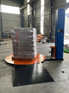 Machine d'emballage automatique de palettes pour cartons, boîtes alimentaires, boîtes d'appareils électroménagers, boîtes cadeaux, seaux de peinture, avec fonction de nivellement - Product Image 3