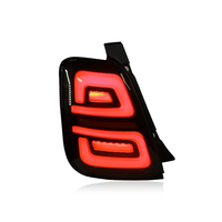 Lampu Belakang LED KGKB untuk Fiat 500 312 2005-2018 Upgrade DRL Lampu Rem Sein Sequential Plug & Play