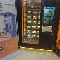 Máquina Expendedora de ensalada de verduras y frutas de Vendlife para la venta con pantalla táctil