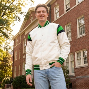 Blouson Bomber Personnalisé Unisexe Coupe-Vent Imperméable avec Fermeture Éclair pour Campus, Quotidien, Streetwear, Sport et Animations – OEM - Product Image 6