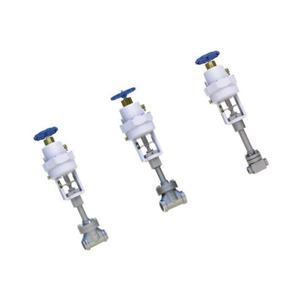 Vanne à bille soudée de sécurité DN75, liquide cryogénique, hydrogène, pneumatique, vanne à bille à bride LH2 pour équipement de laboratoire - Product Image 1