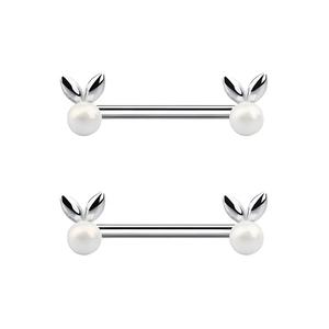 Venta caliente 316L Anillos de pezón de acero quirúrgico Diseños de animales Escudo de pezón Mujeres Zircon Pezón <span class=keywords><strong>Piercing</strong></span> Joyería - Product Image 4