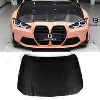 Couvre-capot en fibre de carbone sèche de style OEM pour BMW M3 G80 & M4 G82 G83 2021+ Couvre-capot en fibre de carbone