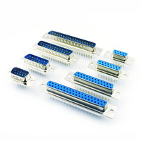 JBL Personnalisé VGA Double Rangée RS232 Fil Soudé DB9/15/25/37PIN COM Tête Série D-Sub Connecteur Mâle et Femelle 250V
