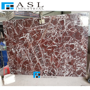 Dalle <span class=keywords><strong>de</strong></span> marbre rouge Rosso Levanto Classico, pierre naturelle polie pour la décoration des murs et sols intérieurs <span class=keywords><strong>de</strong></span> villas et d'hôtels - Product Image 3