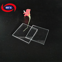 Feuille de verre aluminosilicate trempé ultra-mince sur mesure, 0,5 mm, 0,7 mm, 1 mm, 1,5 mm, 2 mm, durable