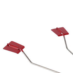 Capteur de vent en acier inoxydable pour bateaux avec queue rouge et bras réglable - Product Image 3
