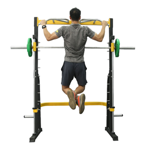 Rising Fitness Gym Equipment Functional Trainer Smith <span class=keywords><strong>Machine</strong></span> Squat Rack <span class=keywords><strong>Multi</strong></span> für Zuhause - Product Image 2