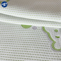 Gran oferta, Funda de colchón de tela decorativa con patrón de oso bonito, funda de almohada de tela de aire, tela Jacquard para niños