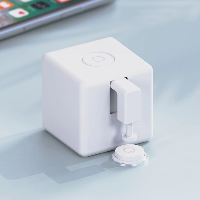 HomeKit Graffiti Smart Zigbee Finger Robot App Control CR2 Battery Powered Computer Remote Power Light Artifact Mobile Phone