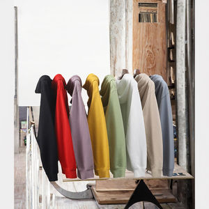 Sweat-shirt promotionnel surdimensionné de haute qualité, écologique, 100% coton, pour l'automne/hiver/printemps, OEM - Product Image 3