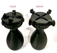 Base en plastique réglable 20-50 mm pour imprimante 3D, idéale pour la peinture miniature, le bricolage, les figurines de jeu de table et les loisirs créatifs.
